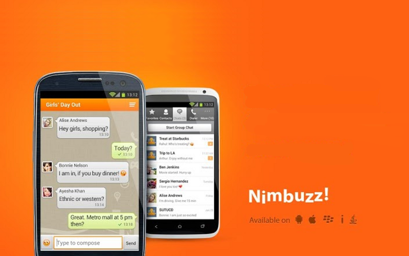 Nimbuzz Messenger, NimbuzzOut, VoIP Messaging Apps