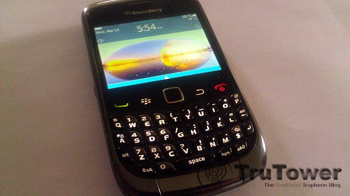 BlackBerry Curve 3G, AT&T version, Tru SIM Local Anywhere