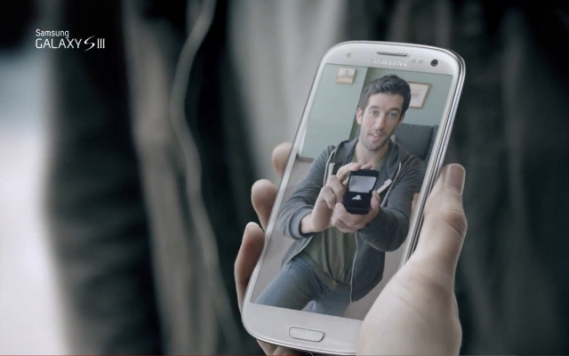 Samsung Galaxy S III S Beam, Android Ice Cream Sandwich TV Spot, Commercial for Galaxy S3