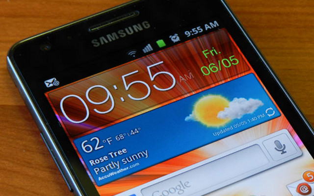 Samsung TouchWiz Android UI Skin, Samsung Galaxy S III Screen, Ice Cream Sandwich UI