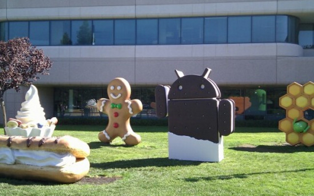 Android Desserts, Android ICS 4.0, Ice Cream Sandwich