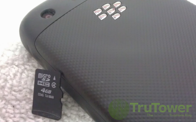 BlackBerry 10 SD Card Support, BB10 SDHC Memory Cards, Expandable Memory