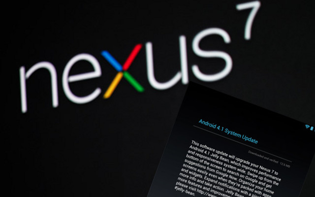 Nexus 7 software update, Android OS update, firmware fix
