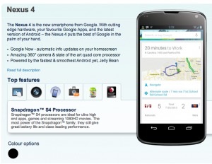 LG Nexus 4, Android Nexus Smartphone, LG Nexus Device