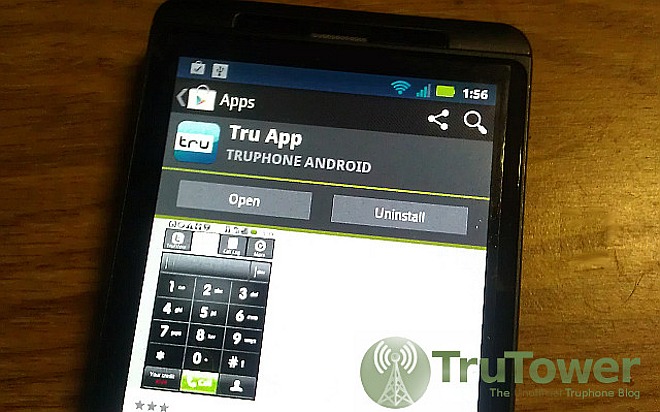 Truphone Tru VoIP App, Voice Over IP on Android, Free Internet Calling