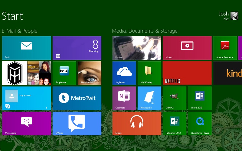 Windows 8 UI, Modern Metro UI, New Windows 8 Adoption