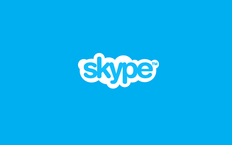 Skype logo, Microsoft Skype, Voice Over IP (VoIP) and instant messaging (IM)