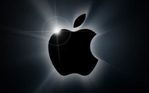 Apple logo, Apple company earnings, company profits
