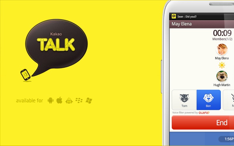 KakaoTalk App, VoIP and Messaging Free, Free Calling Apps
