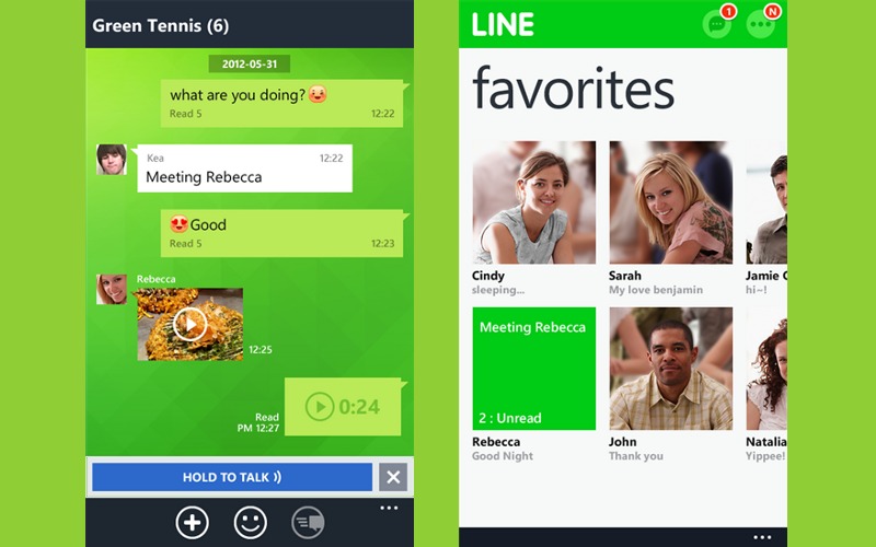 Line for Windows Phone 8, Line calling and messaging app, VoIP apps for WP8