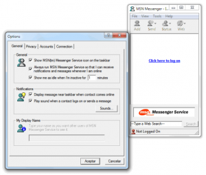 MSN Messenger 1.0, Windows Live Messenger 1, History of Windows Live Messenger