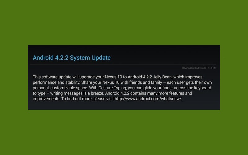 Android 4.2.2, Android Updates, OS Upgrade
