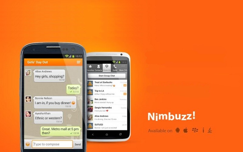 Nimbuzz Messenger, NimbuzzOut, VoIP Messaging Apps