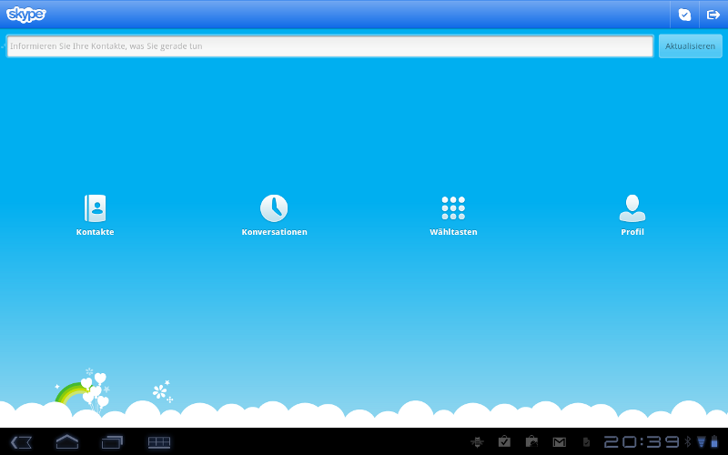 Skype Android Tablets, Skype for Samsung, Skype for Tablets