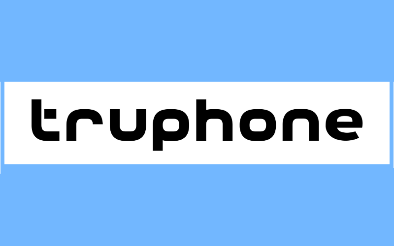 Truphone logo, International Global GSM SIM, Tru Voice Over IP App