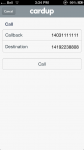 Cardup, VoIP Calling, Free App for iOS