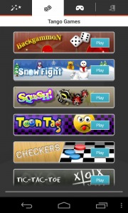 Tango Android Games, Tango VoIP, Messaging and Calling