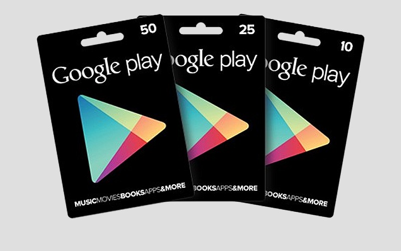 Google Play Gift Cards UK, Android store gift cards, Google gift card