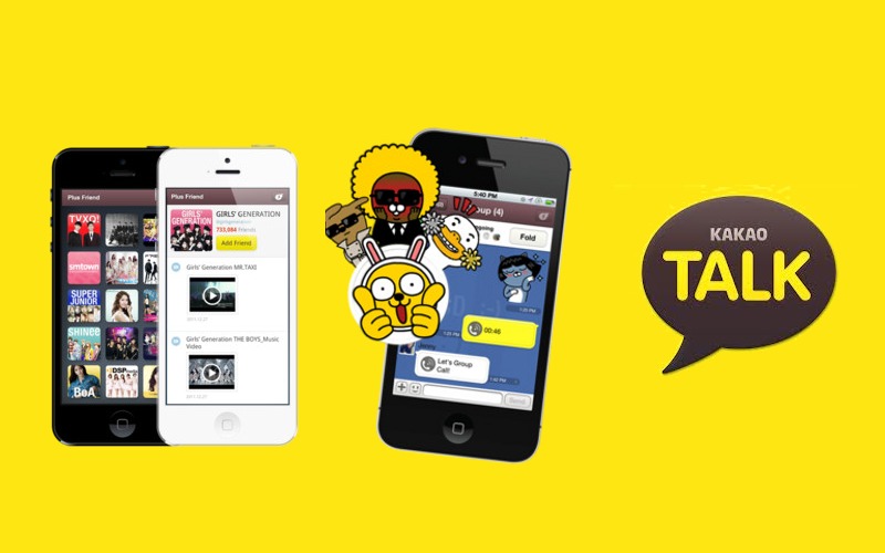 KakaoTalk for iPhone, iPod Touch calling apps, iPad messaging app