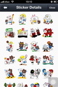 LINE for iPhone Stickers, LINE for iOS Stickers, LINE App