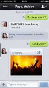 Kik Group Conversations