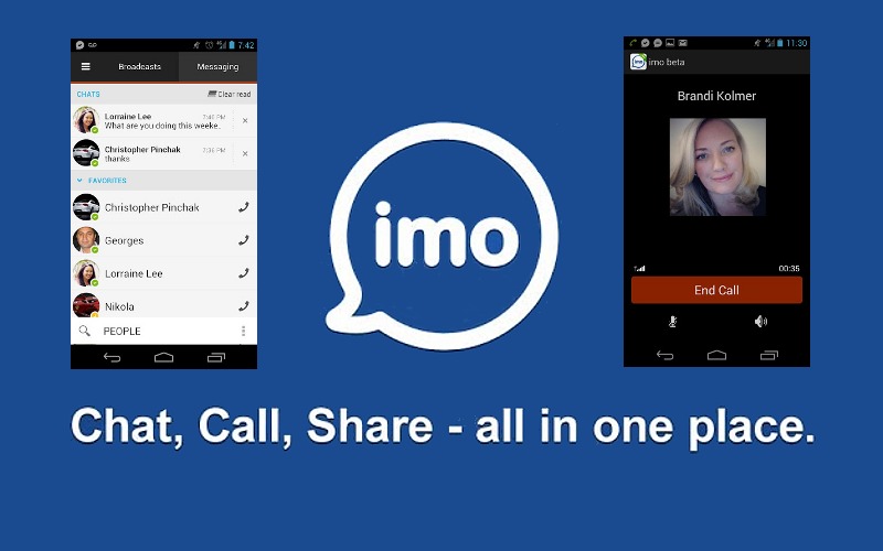 IMO Messenger Android, imo.im, imo Instant Messenger