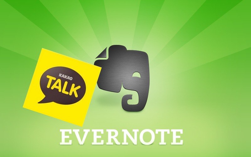 KakaoTalk Evernote, South Korean app, KakaoTalk IM