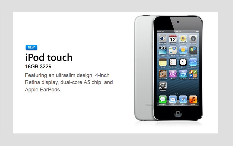 New iPod Touch, Apple iPod, iPTouch