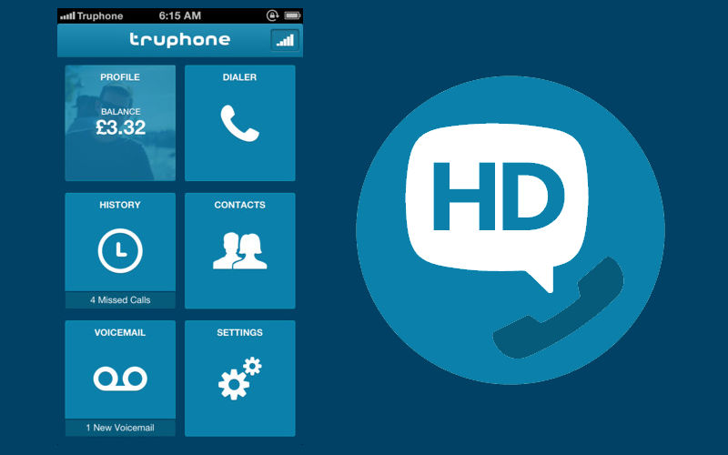 Truphone App, HD VoiP, Voice Over IP Apps