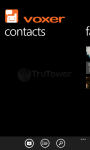 Voxer contacts, address book sync, phone book contacts
