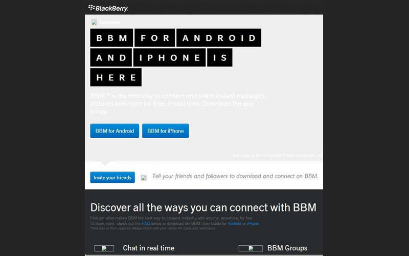 BlackBerry Messenger, BBM, BB Messenger
