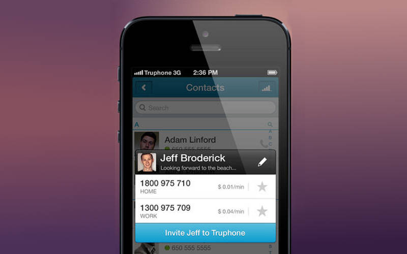 Truphone App, Truphone messaging, Truphone VoIP