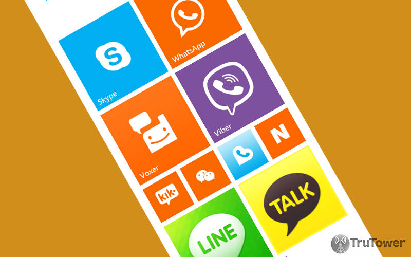 VoIP apps, Messaging app, Push to talk walkie talkie