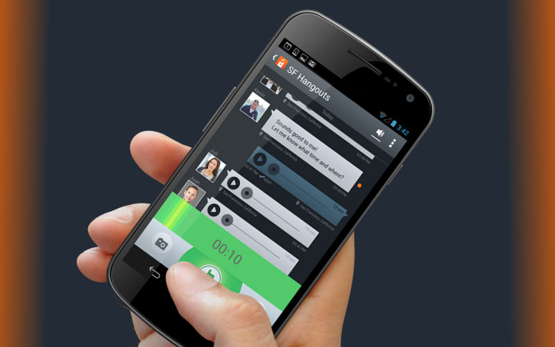 Voxer, Push to talk apps, Android messaging