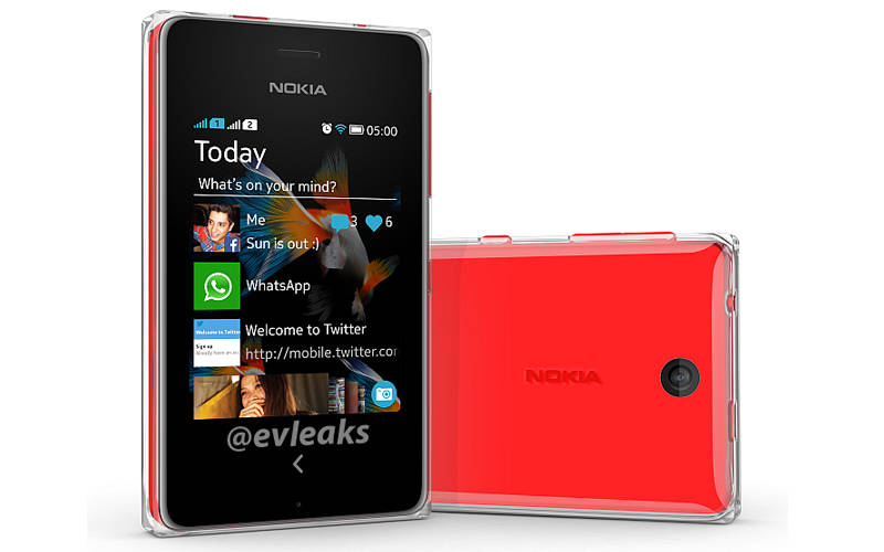 WhatsApp Messenger, Nokia Asha 500, Asha feature phones
