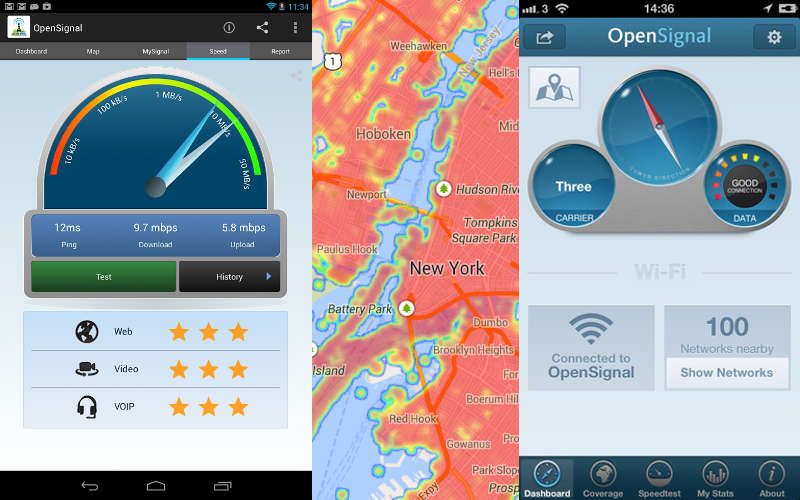 OpenSignal, Download OpenSignal, Accurate Coverage Maps