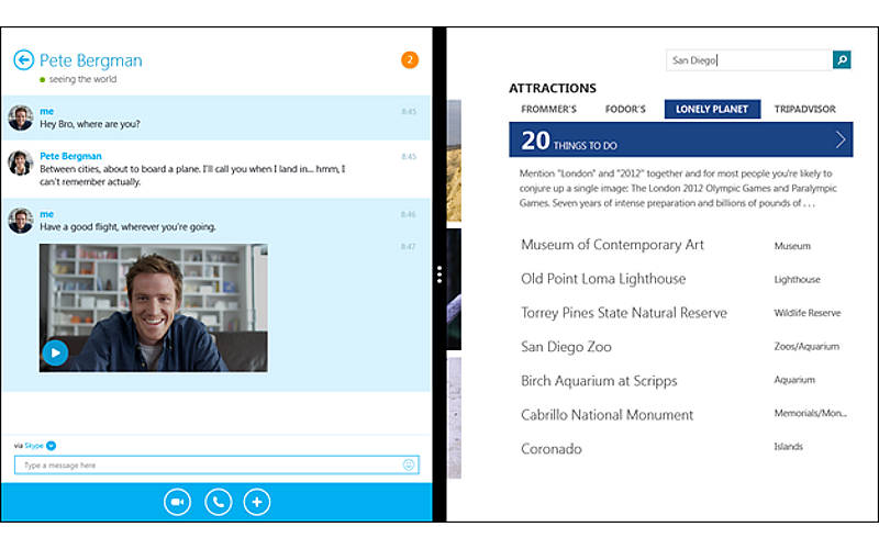 Skype VoIP, Skype for Windows 8.1, Skype calling