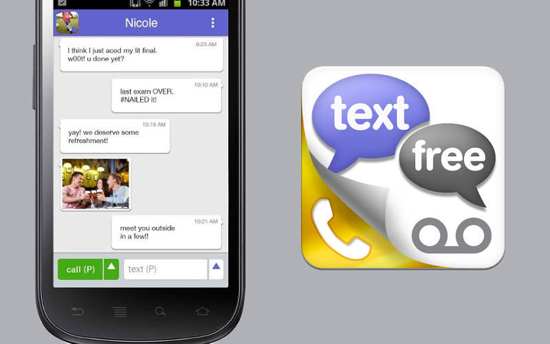 Textfree, textfree with voice, Pinger Network
