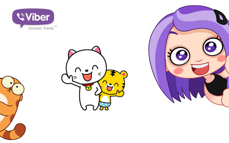 Viber Stickers, Viber in-app purchase, Viber friends