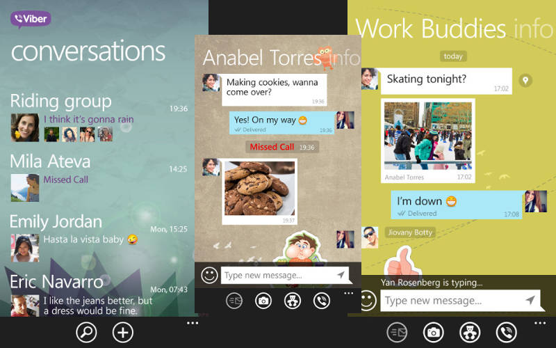 Viber for WP8, Viber Windows Phone, Viber update