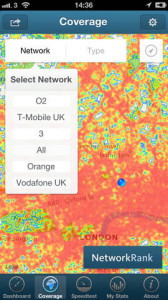 iOS maps, iOS coverage maps, cell phone coverage