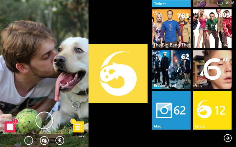 6Snap, Snapchat for WP8, Snapchat for Windows Phone