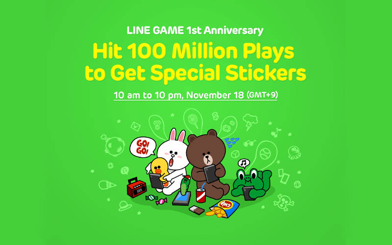 LINE Game, LINE stickers, Line app