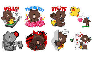 LINE stickers, LINE app, LINE features