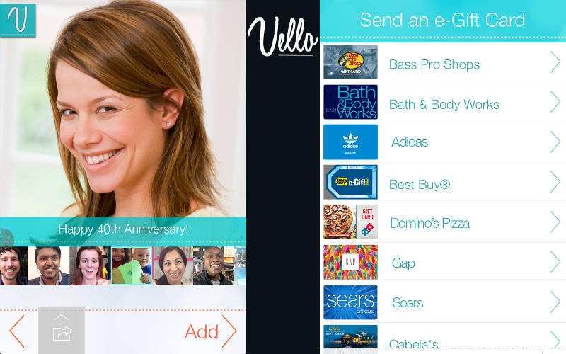 Vello, messaging apps, video messaging