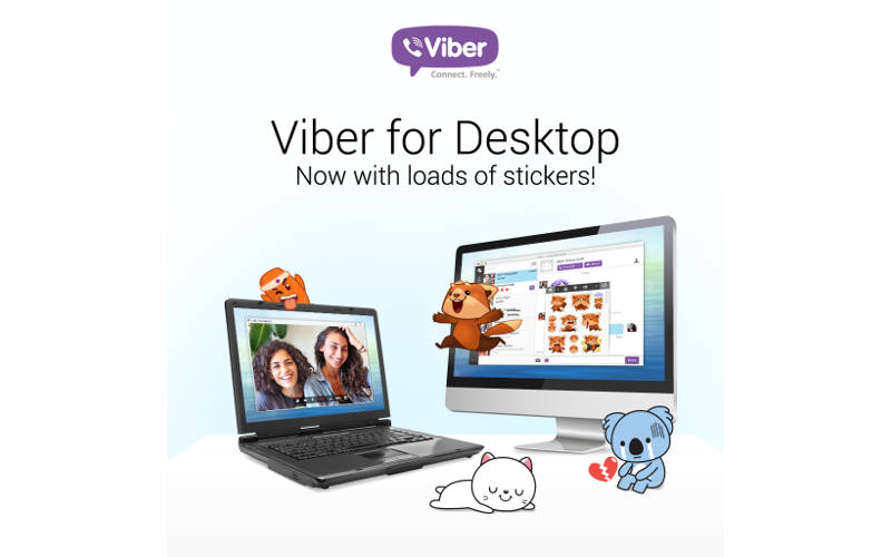 Viber for desktop, Viber stickers, Viber update