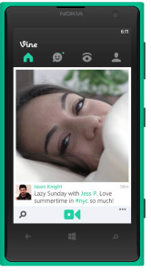 Vine, Vine app, Vine for Windows Phone