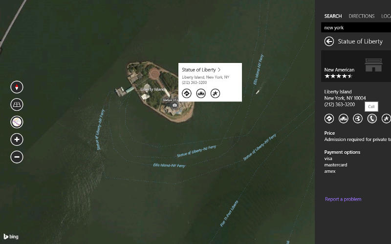 Bing Maps, Bing with skype, Bing mapping software