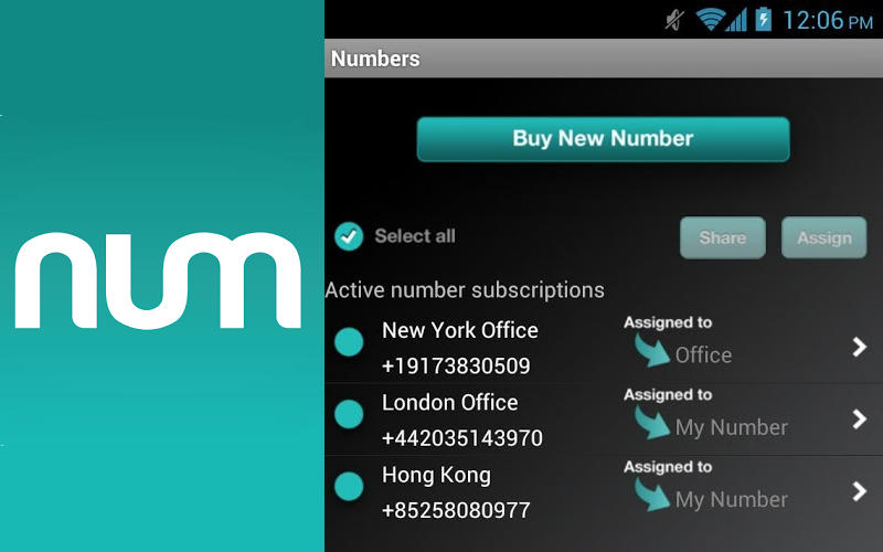 Numbridge, international calling apps, local international numbers