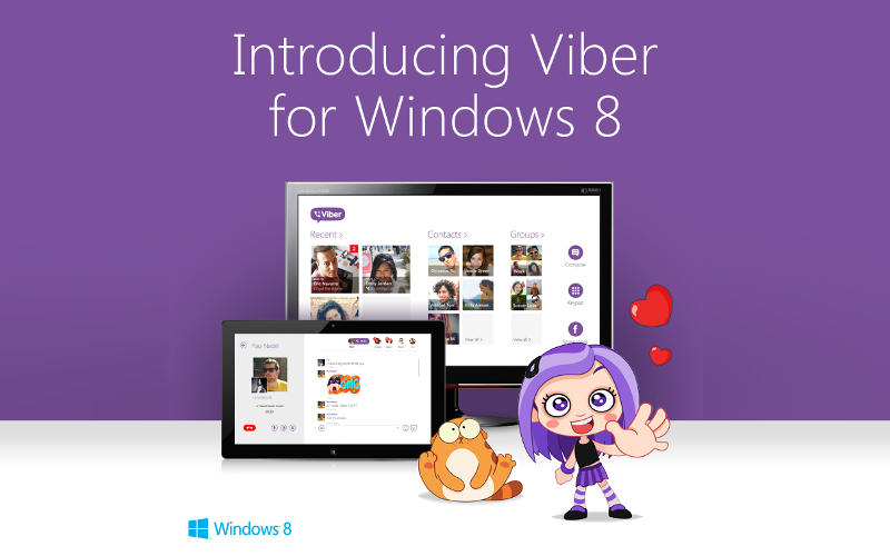 Viber, Windows 8 apps, Viber for Win8